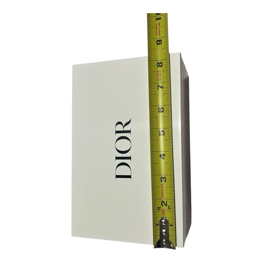 New Dior White Lacquered‎ Vanity/Make-up Storage Box With Mirror